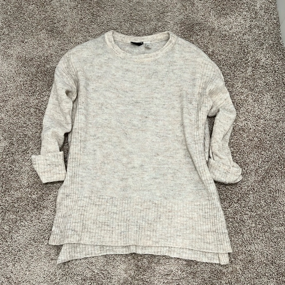 Oversized Off-White Knit